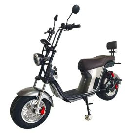 Scooter Elétrica Primar Hr9 1000W 60V 12Ah Lítio - Cinza