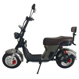 Scooter Elétrica Primar Hr9 1000W 60V 12Ah Lítio - Cinza