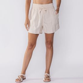 Short Feminino Sarja Linho Patricia Foster Linho