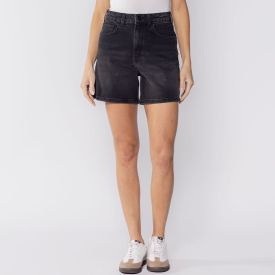 Short Jeans Feminino Patricia Foster Preto