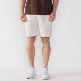 Short Masculino Com El&aacute;stico Linho Thing