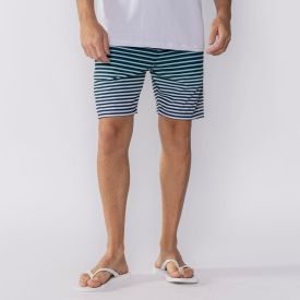 Short Masculino De Microfibra Nicoboco Azul