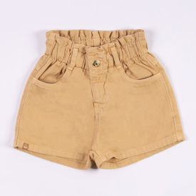 Short Sarja Clochard Infantil Menina 4 a 10 Anos Marmelada