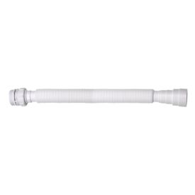 Sifão Ajustável Sanfonado Universal 150Cm Branco Durin - 00309