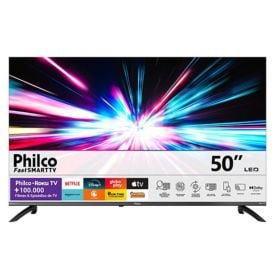 Smart Tv 50" Philco 4K Uhd Roku Tv Hdr10 P50crb