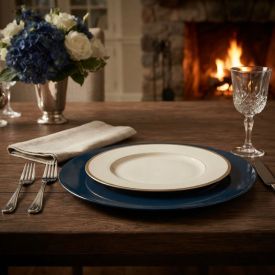 Sousplat Basic Havan - Azul Marinho