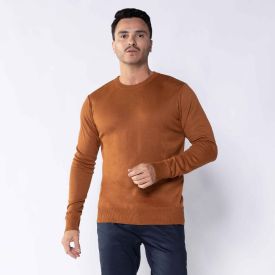 Suéter Masculino De Tricot Gola Redonda Marc Alain