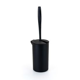 Escova Sanitária Com Suporte Redondo Arthi - Preto
