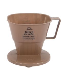 Suporte para Filtro de Caf&eacute; 600 ml Decorado Plas&uacute;til