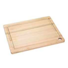 Tábua Eucalipto 34X27 Cm Furo Lateral Stolf