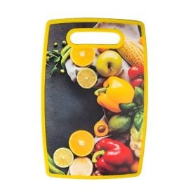 Tábua de Plástico para Corte Lyor 37Cm - Vegetais