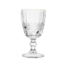 Taça De Água Libélula Com Filete Dourado Lyor - 300ml