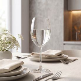 Taça de Vinho Cristal Bohemia Requinte 480Ml - Transparente