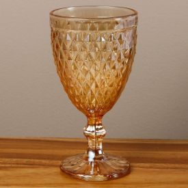 Taça de Água Bico de Jaca Havan Casa 320Ml - Âmbar