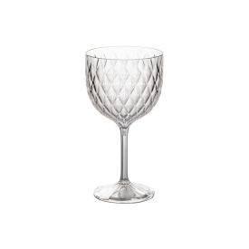 Taça De Gin Plasútil Glamour 540Ml - Transparente