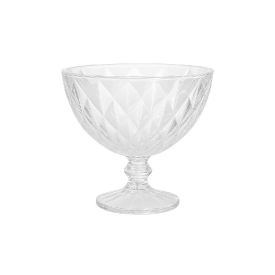 Taça De Sobremesa Diamante 250Ml - Transparente