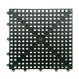 Tapete Modulado Acqua Kap 30X30 cm 6 Peças Havan Casa - Preto