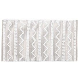 Tapete para Quarto e Sala 50X80 cm Angra Havan Casa - Branco Neve