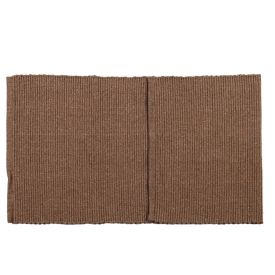 Tapete para Quarto e Sala 50Cmx1,20 m Bali Havan Casa - Castanho