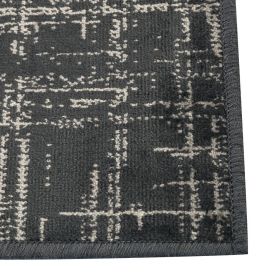 Tapete para Quarto e Sala 60Cmx1,00M Belga Havan Casa - Linho Chumbo