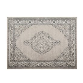 Tapete Para Quarto E Sala 1,40X2,00 M Belga Havan Casa - Moldura Cinza