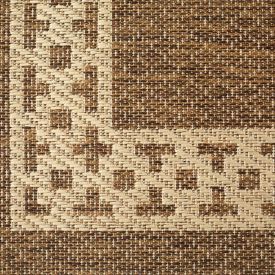 Tapete Para Quarto E Sala 1,33X1,90 M Cancun Sisal Havan Casa - Grega Marrom
