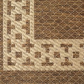 Tapete para Quarto e Sala 2,00X2,50 m Cancun Sisal Havan Casa - Grega Marrom