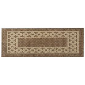 Tapete Cancun 50X1,20M Sisal Havan Casa - Grega Marrom