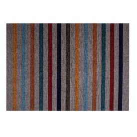 Tapete para Quarto e Sala Chenile 1,20X1,60 m Havan Casa - Cinza listrado