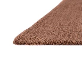 Tapete para Quarto e Sala Chenille 55X85 cm Havan Casa - Marrom Sólido