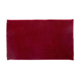 Tapete para Banheiro 45X70 cm Madri Havan Casa - Vermelho
