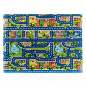 Tapete Infantil Brisa 1,00X1,30 M Havan Casa - Pista