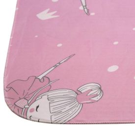 Tapete Infantil Estampado 1,30X1,50 m Havan Casa - Bailarina