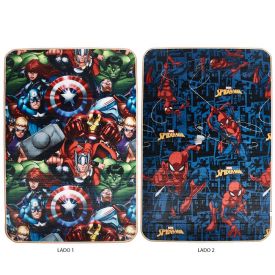 Tapete Infantil Recreio 1,20X1,80M Enrolado Havan Casa - Vingadores/Homem Aranha