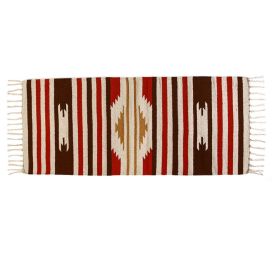 Tapete para Quarto Ou Sala 50Cmx1,20 m Kilim Havan Casa - Terracota TI