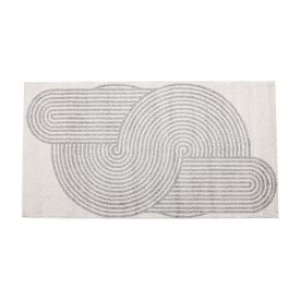Tapete para Sala e Quarto 80Cmx1,50 m Lotus cm Havan Casa - Cinza Design