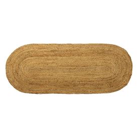 Tapete para Quarto e Sala 60Cmx1,50 m Malta Oval Havan Casa - Bege