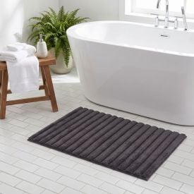 Tapete para Banheiro 40X60cm Mônaco Havan Casa - Chumbo