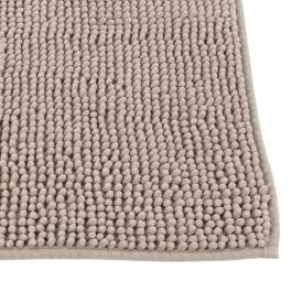 Tapete para Banheiro 45X70 cm Madri Havan Casa - Bege Escuro