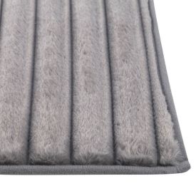 Tapete para Banheiro 50X80 cm Mônaco Havan Casa - Chumbo