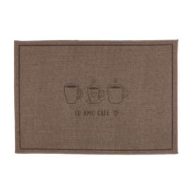 Tapete para Cozinha 53X70cm Nature Havan Casa - Castor Eu Amo Café