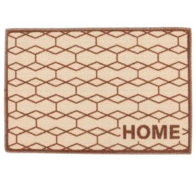 Tapete Capacho de Entrada Divertido 40X60 cm Havan Casa - Home bege