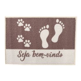 Tapete para Cozinha Home 40X60 cm Havan Casa - Seja Bem Vindo Pegadas