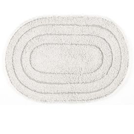 Tapete para Banheiro Chronos 40X60 cm Havan Casa - Branco Neve