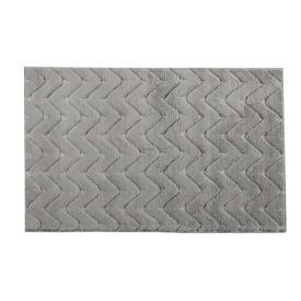 Tapete para Quarto e Sala 60Cmx100m Milano Havan Casa - Cinza Chevron