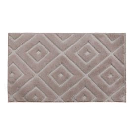 Tapete para Quarto e Sala 60Cmx100cm Milano Havan Casa - Bege Losango