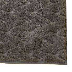 Tapete para Quarto e Sala 80Cmx1,50 m Milano Havan Casa - Cinza Chevron