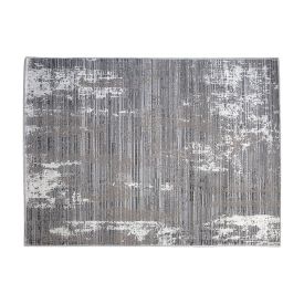 Tapete para Quarto e Sala 1,40X2,00 m London Havan Casa - Cinza Off