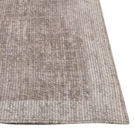 Tapete para Quarto e Sala 80Cmx150m Cairo Havan Casa - Moldura Bege E Marrom