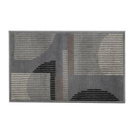 Tapete para Quarto e Sala Renaissance 50X80 cm Havan Casa - Genova Cinza